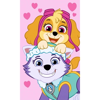Jerry Fabrics Dětský ručník Paw Patrol Pink 30 x 50 cm