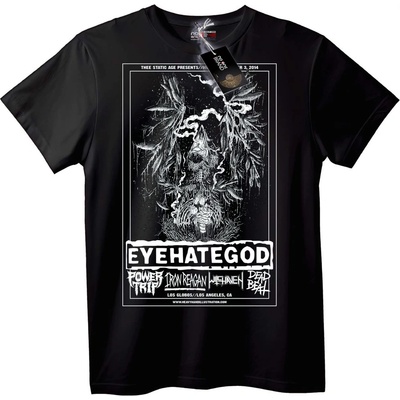 NOONEBRAND Тениска EYEHATEGOD Група - M, White