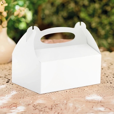 Krabičky na výslužku bílé 19 x 14 x 9 cm 10 ks – Hledejceny.cz