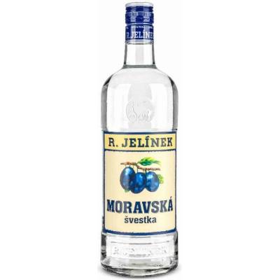 R. Jelínek Moravská Švestka 38% 1 l (holá láhev)