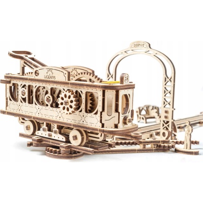 Ugears 3D puzzle Tramvajová linka 284 ks