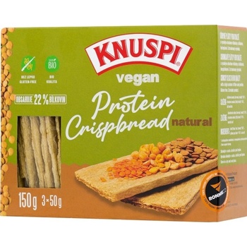 Knuspi Vegan Protein Crispbread BIO natural 150 g