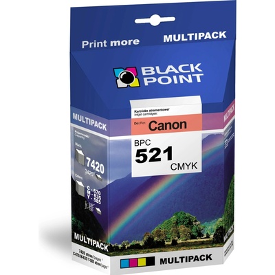 Black Point Canon CLI-521CMYK - kompatibilný