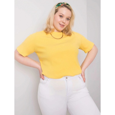 DÁMSKÉ tričko S KRÁTKÝM RUKÁVEM RV-BZ-6323.92 YELLOW