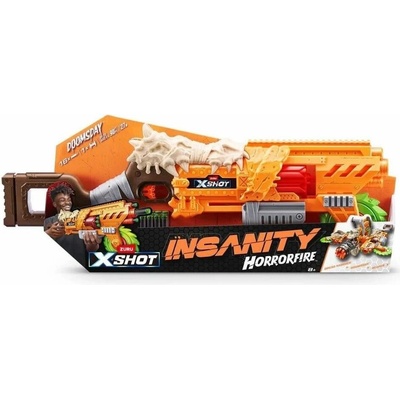 ZURU X-SHOT Insanity Horrorfire 16 šipek