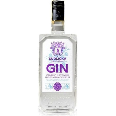 Fonticulus Sudličkova Pálenice Gin 40% 0,7 l (holá láhev)