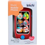 RAYA TOYS Бебешки музикален телефон Raya Toys - Kaichi, червен (503120402) - ozone