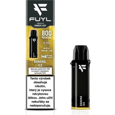 Dinner Lady Fuyl Pod Banana Ice 15 mg