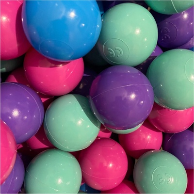 Míče BubbleHuggle míčky kuličky do suchého bazénu 100 ks Fi 6 cm