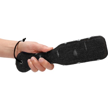 Image 1 of Ouch! Denim Paddle Roughend Denim Style Black