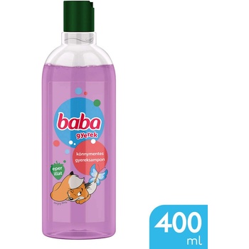 Baba Бебешки Шампоан с Ягодов Аромат, Без Съдържание на Съставки, които Дразнят Очите, 400 мл (8710447462744)