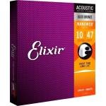 Elixir 11002 Nanoweb 10-47 Струни за акустична китара (11002)