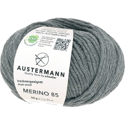 Pletací příze Austermann Merino 85 EXP Barva: 60 GRAU MELIERT