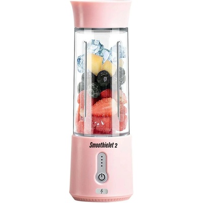 SmoothieJet 2 přenosný USB Smoothie 500 ml Světle růžová