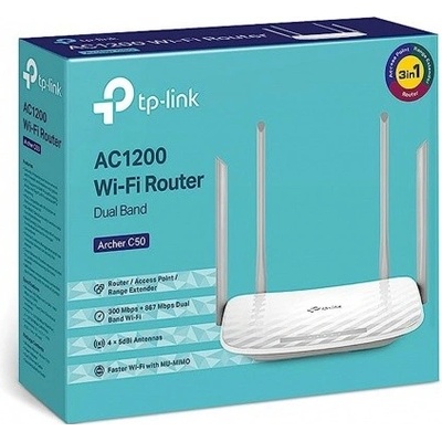 TP-Link Archer C50 [AC1200 Bezdrátový dvoupásmový router] - Archer C50