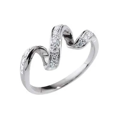 Bliss Дамски златен пръстен с диаманти Bliss 20002798 (20002798)