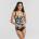 Be You Women's Bandeau Tankini - Floral Mono