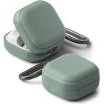 Ringke Силиконов калъф с MagSafe за слушалки Samsung Galaxy Buds 4 / 4 Pro от Ringke Onyx Magnetic - Sage Green (8800328816831)