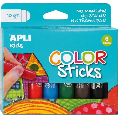 Apli Temperové tyčinky "KidsL 6 různých barev – Zboží Dáma
