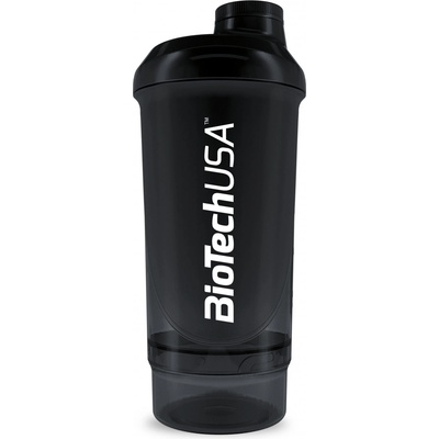 BioTech Šejkr 500 ml +150 black smoked