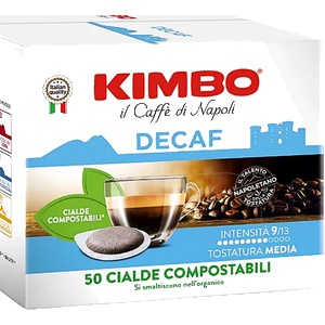 KIMBO Кафе дози Kimbo Decaffeinato E. S. E. , 50 бр. , без кофеин