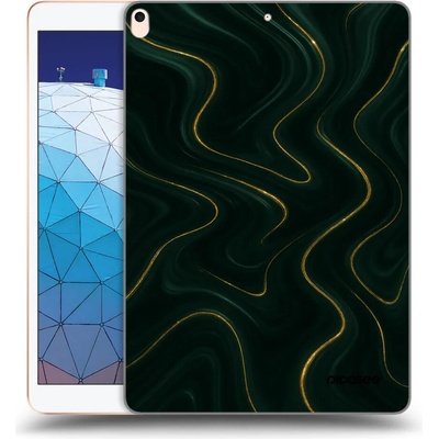 Picasee silikónový prehľadný obal pre Apple iPad Air 10.5" 2019 3.gen Vawes