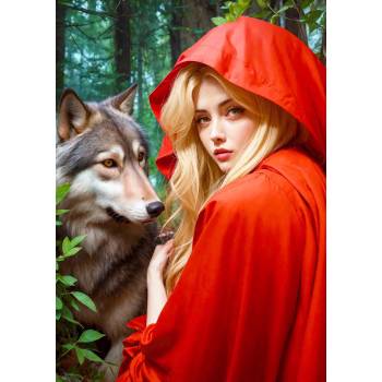Enjoy - Puzzle Red Riding Hood - 1 000 piese