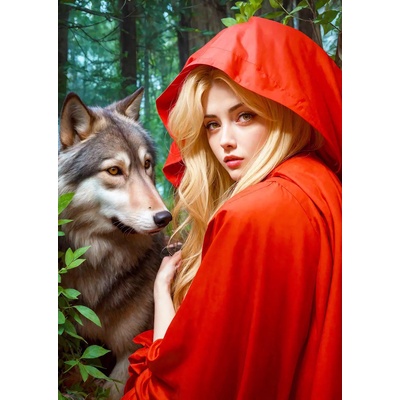Enjoy - Puzzle Red Riding Hood - 1 000 piese