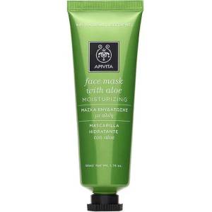 APIVITA Интензивно хидратираща маска за лице с Алое , Apivita Face Mask With Aloe Moisturizing 50ml