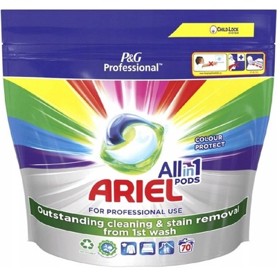 Ariel Professional All in1 Pods Colour Protect prací kapsle 70 PD
