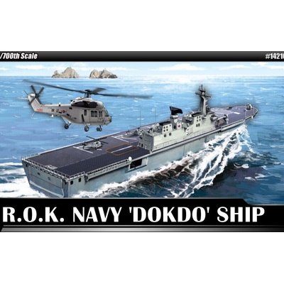 Academy Model Kit loď 14216 ROK NAVY DOKDO LPH 6111 MCP CF 36 14216 1:700