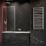 Radaway Параван за вана Radaway Modo F SL PNJ II, матов никел-прозрачен, 90x150 см, 8 мм стъкло, ляв (10406090-91-01L)