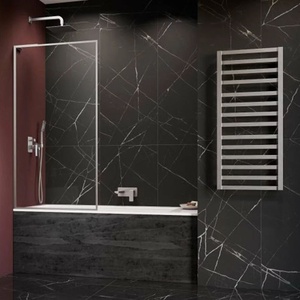 Radaway Параван за вана Radaway Modo F SL PNJ II, матов никел-прозрачен, 90x150 см, 8 мм стъкло, ляв (10406090-91-01L)