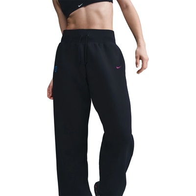 Nike Дамски анцуг Nike England Phoenix Fleece Jogging Bottoms Womens - Black/Purple
