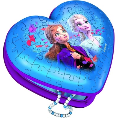 Ravensburger 3d puzzle Srdce Disney Ledové království 2 54 ks