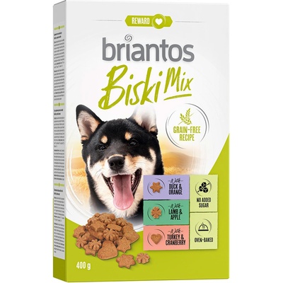 Briantos Biski Mix bez obilnín 400 g