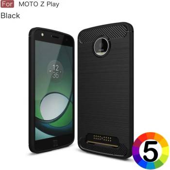 Image 1 of Motorola Moto Z Play Удароустойчив Carbon Fiber Калъф и Протекто