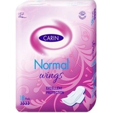 Carin Normal Wings hygienické vložky s křidélky 18 ks