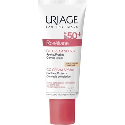 Uriage CC krém pro citlivou pleť se sklonem k začervenání SPF 50+ Roséliane CC Cream 40 ml