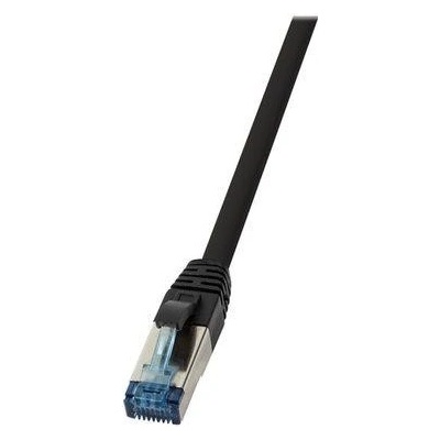 Logilink CQ6085S Patch, PUR Cat.6A S/FTP, 7,5m, černý