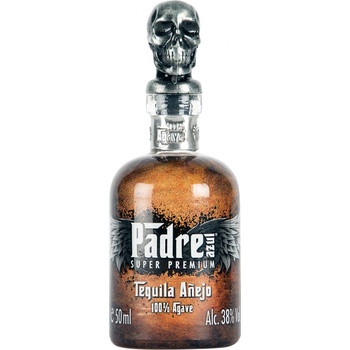 Tradition Mexico Tequila Padre Azul Anejo 38% 0,05 l (holá láhev)