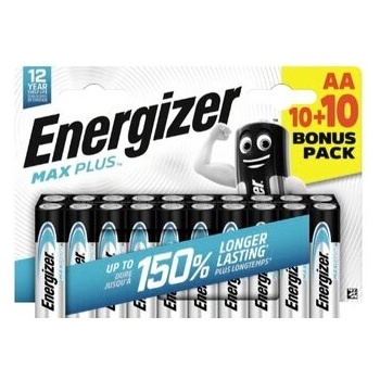 Energizer Alkaline MAX Plus AA 20ks 7638900451252
