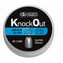 Diabolky JSB KO Slugs 4,52 mm 400 ks