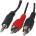 König CABLE-458/5 5 м аудиокабел 3, 5 мм Jack - 2xRCA (20174)