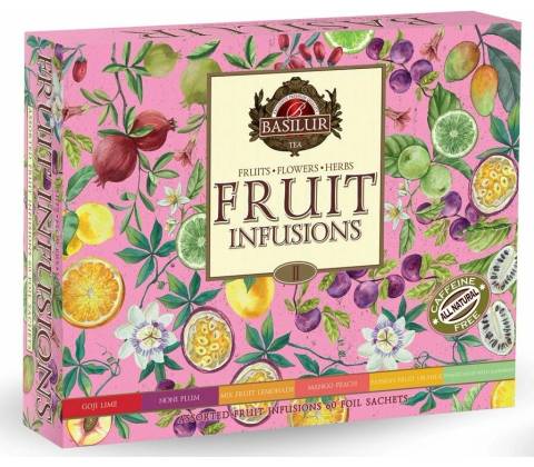 Basilur Fruit Infusions Assorted 60 sáčkov