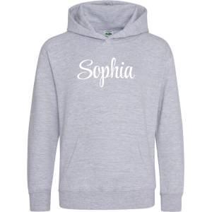 AWD Детски суичър AWD Unisex Kids Cotton Long Sleeve Pull Over Hoodie - Heather Grey