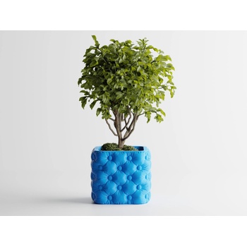 Кашпа Chesterra Голяма, 136x136xH118мм- Синя