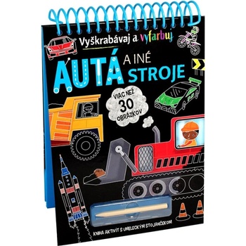 Autá a iné stroje Vyškrabávaj a vyfarbuj Kolektiv