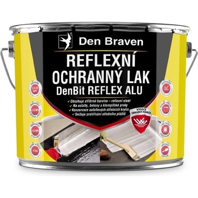Reflexní ochranný lak DenBit REFLEX ALU 9 kg Den Braven