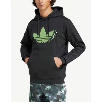 Adidas Originals x Minecraft Graphic Hoodie Black